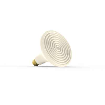 IR Ceramic Heating Bulb White